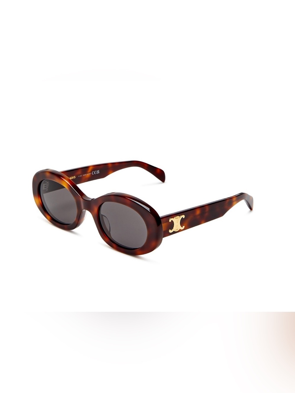 Celine Triomphe Oval Sunglasses 52mm